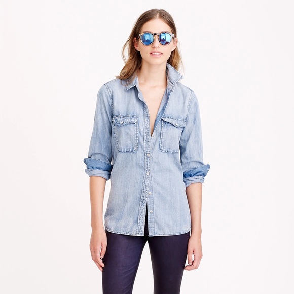 JC Chambray Shirt - Picture 1 of 7